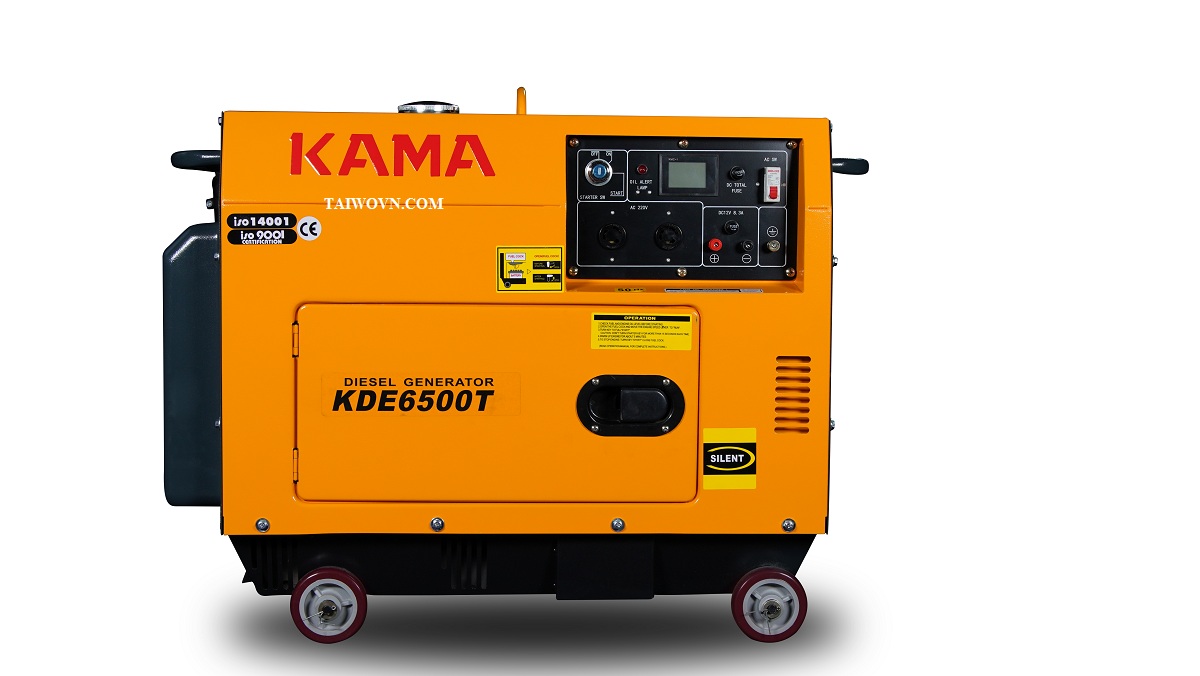 Máy Phát Điện KAMA KDE6500T 5.5KW