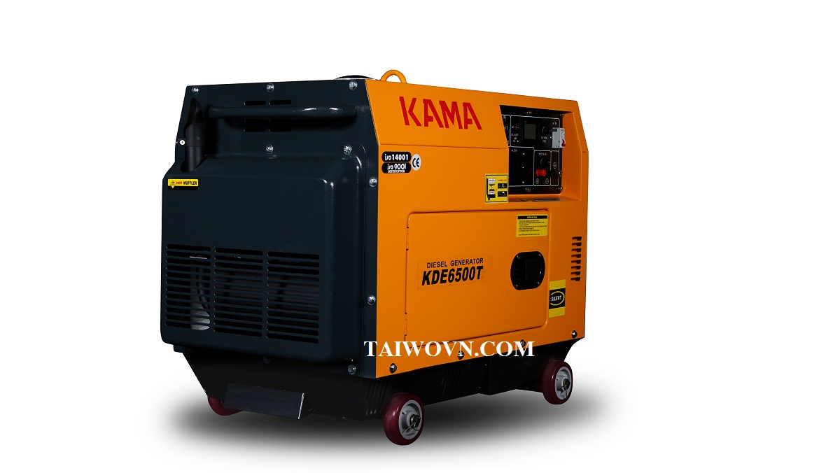 Máy Phát Điện KAMA KDE6500TN  5.5KW Cách Âm